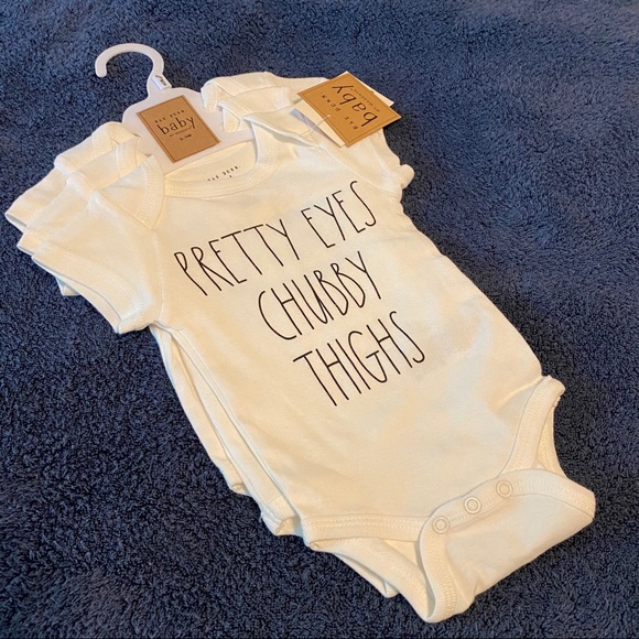 Rae Dunn Other - Rae Dunn Onesies 3 Pack NWT